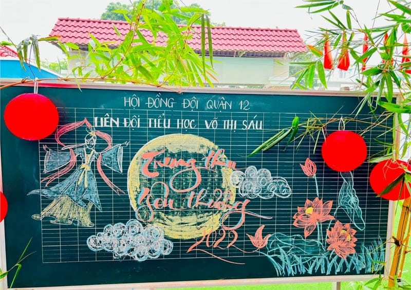 Top mẫu trang trí bảng ngày tết đẹp