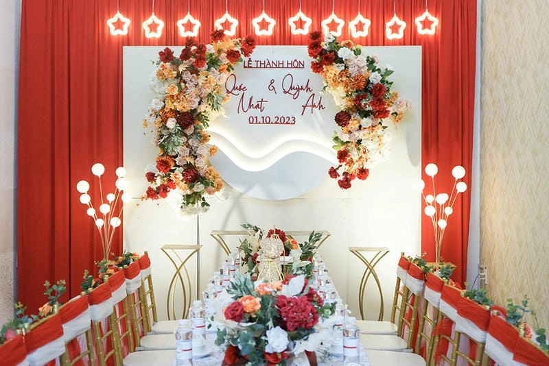 Chuẩn bị bàn gia tiên đám cưới trang trọng đúng nghi lễ