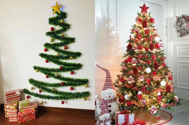 Tự tay làm decor cây thông noel lung linh