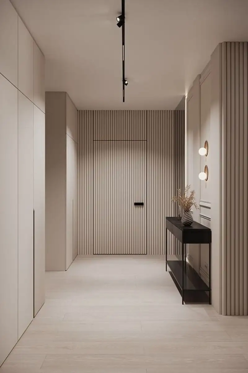 Bố trí trang trí hành lang ngoài trời hiện đại