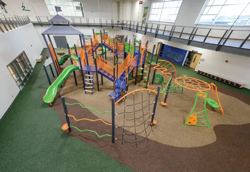 Trang trí khu vui chơi trẻ em đầy niềm vui và sáng tạo