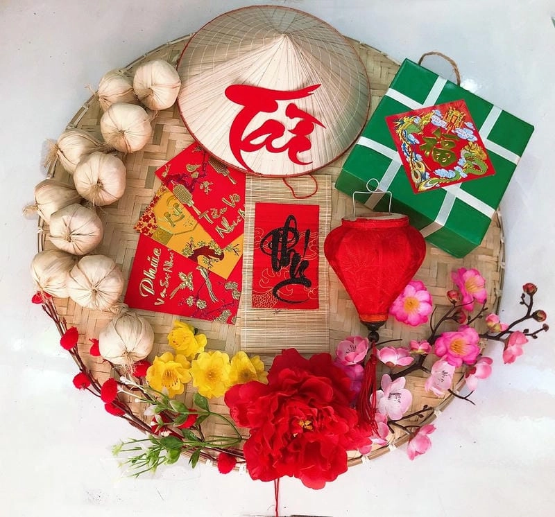 Kinh nghiệm trang trí mẹt tết theo phong thủy