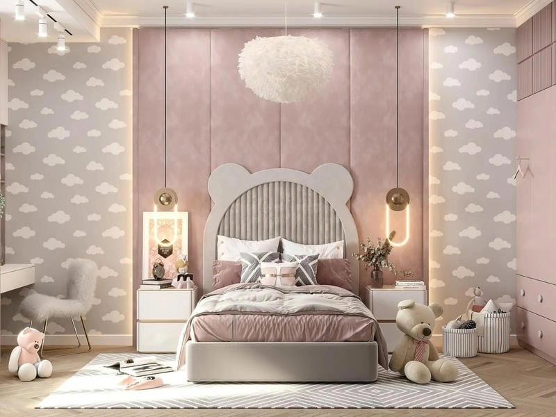 Trang trí phòng bé gái theo chủ đề yêu thích 