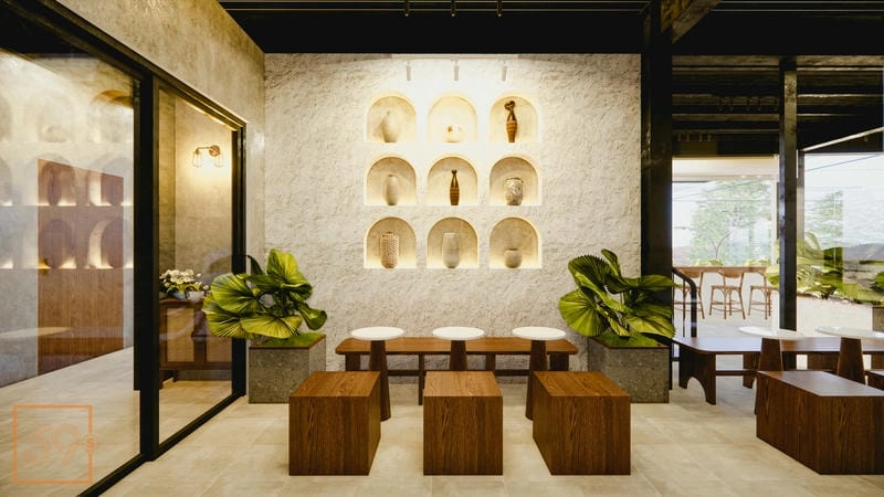 Trang trí cafe đẹp làm không gian thêm phần hấp dẫn