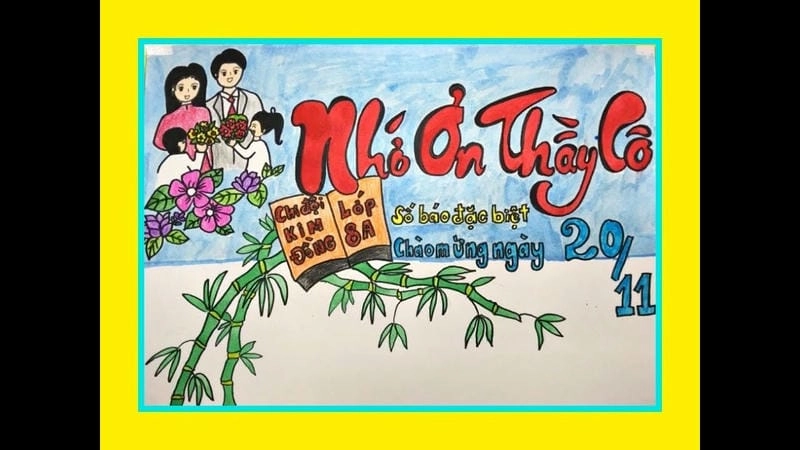 Ý tưởng trang trí viền báo tường phổ biến
