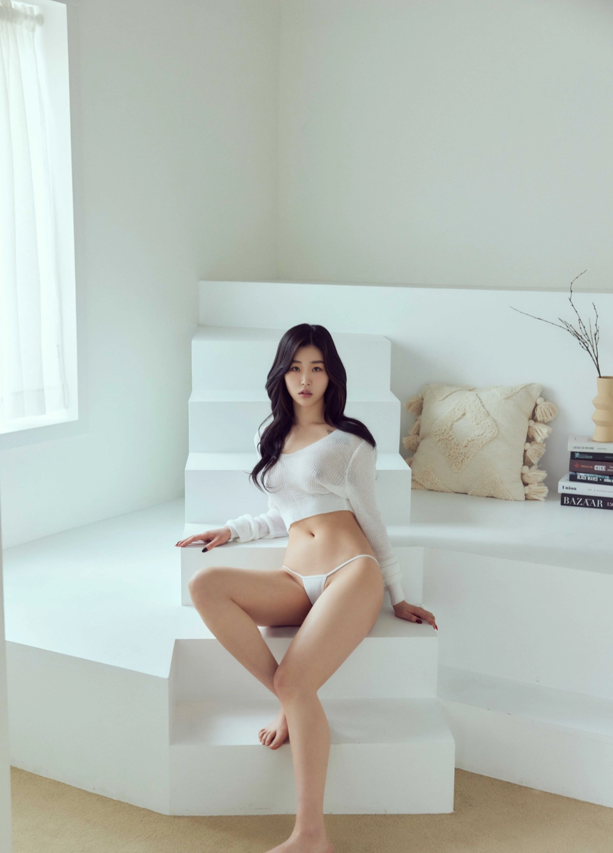 Xiu quay lưng cong cháy nóng bỏng cuốn hút