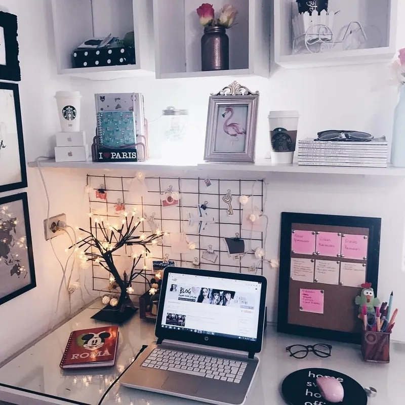 Không gian góc học tập đẹp hiện đại