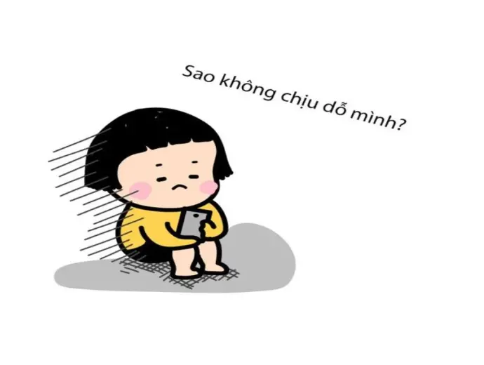 Meme dỗi cực hài hước và dễ thương để chia sẻ