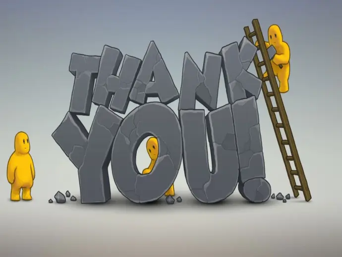 Ảnh nền thank you for watching phong cách sáng tạo