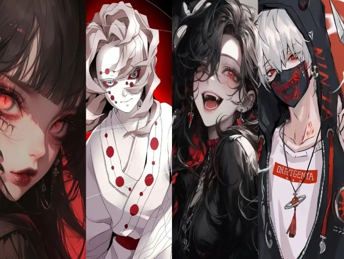 Top ảnh anime ác quỷ đẹp đầy ma mị khiến fan mê mẩn