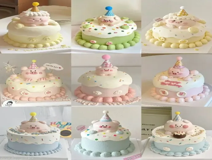 +50 mẫu bánh sinh nhật đơn giản mà cực kỳ sang trọng