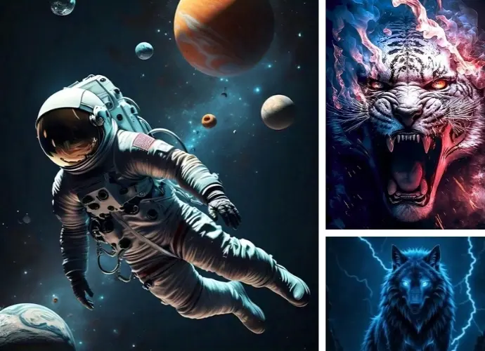 Tô điểm cá tính với ảnh ngầu 3d đa phong cách
