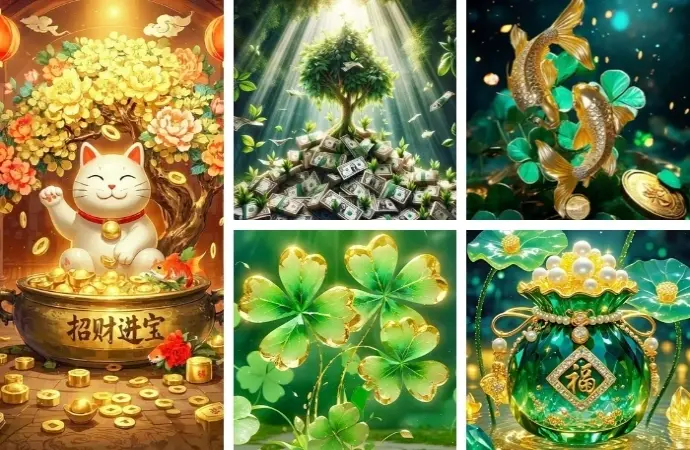 Tuyển chọn ảnh may mắn mang năng lượng tích cực