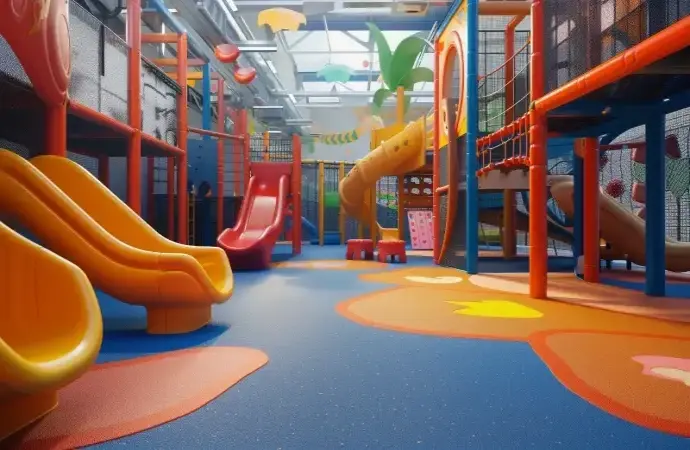 Ý tưởng sáng tạo trong trang trí khu vui chơi cho bé