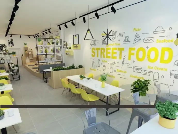 Ý tưởng hình ảnh trang trí quán kem đẹp và cuốn hút