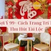 Bí quyết trang trí Tết đơn giản, đẹp mắt tại nhà đón Xuân 2026