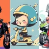 Bộ sưu tập ảnh chibi các loại xe cộ độc đáo và ấn tượng nhất 2026