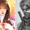 Dịch vụ realistic anime portrait commission service uy tín năm 2026