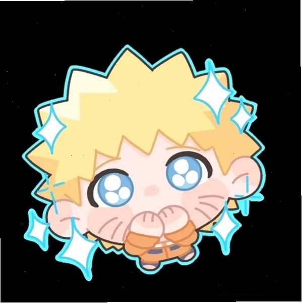 Ảnh chibi Naruto đáng yêu với biểu cảm tinh nghịch