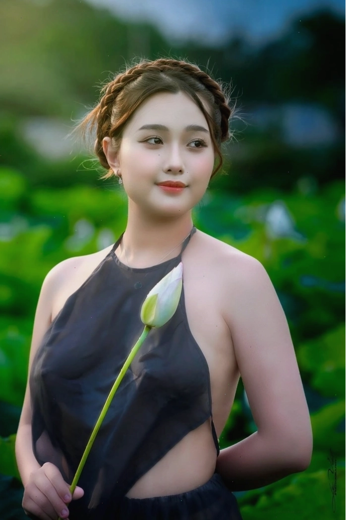 Ảnh gái xinh thả rông theo phong cách xu hướng hiện đại