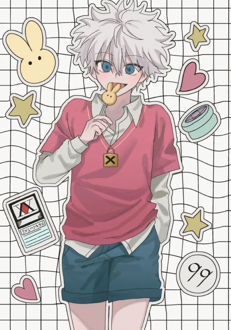 Ảnh Killua avatar phiên bản chibi đáng yêu