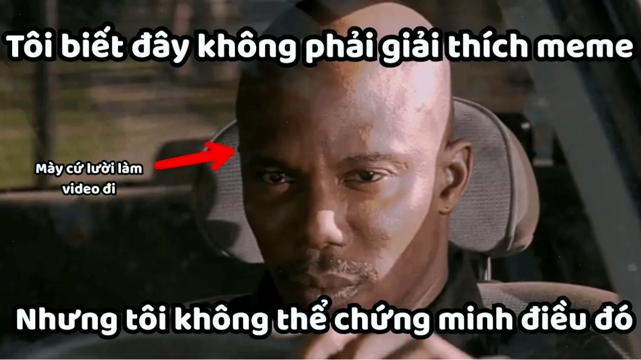 Ảnh meme James Doakes với biểu cảm nghi ngờ sâu sắc