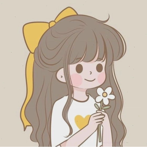 Avatar cute nữ với phong cách trẻ trung và năng động