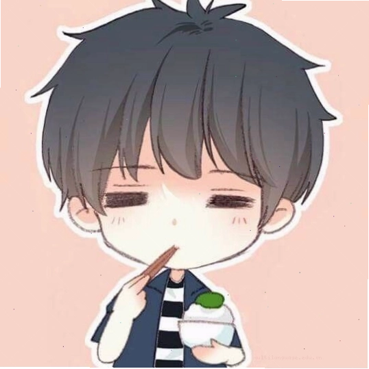 Avatar đôi chibi dễ thương dành cho cặp đôi nam nữ