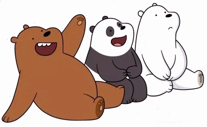 Avatar gấu trắng đeo kính râm