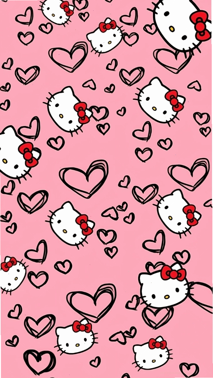 Avatar Hello Kitty cute trong trang phục và phụ kiện dễ thương