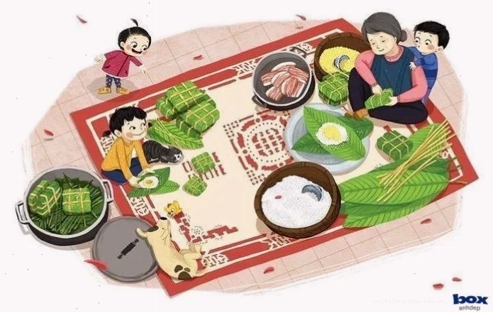 Avatar Tết đầy sức sống với gam màu rực rỡ