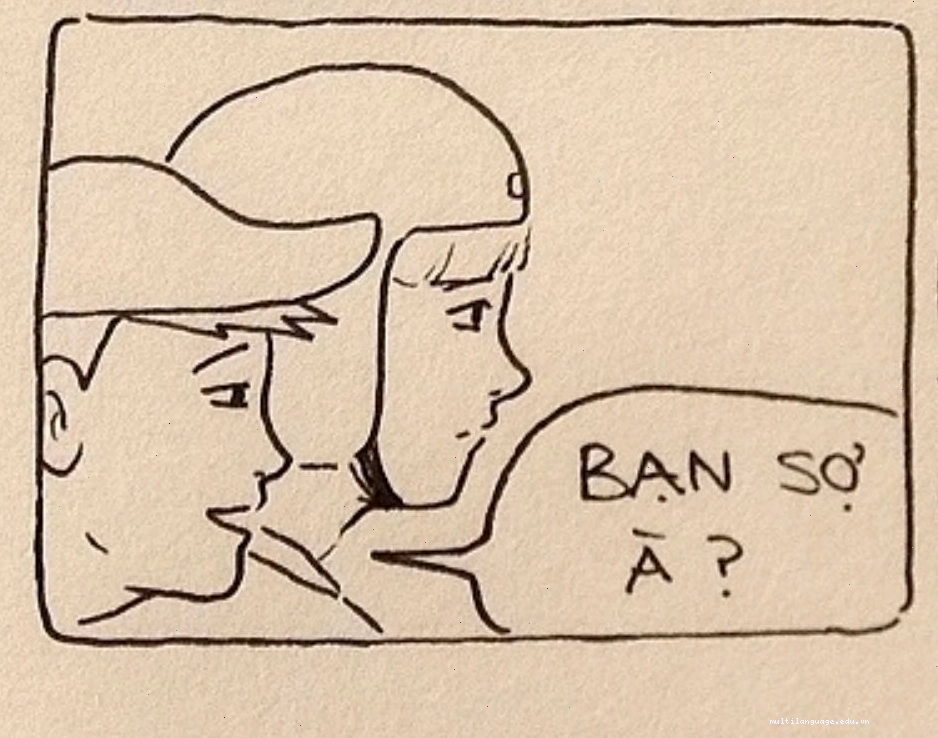 bạn sợ à meme