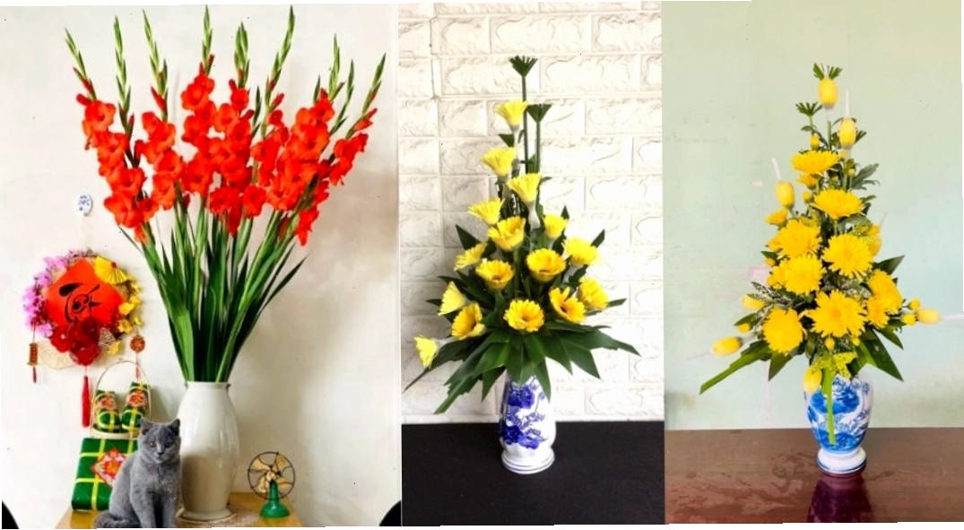 Các bước cắm hoa trưng bàn thờ đẹp nhất