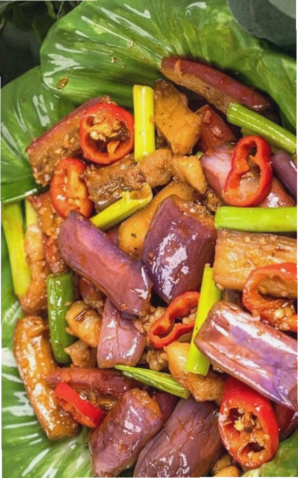 Cách làm cà tím xào mắm ruốc đậm đà, hương vị dân dã vét sạch nồi cơm