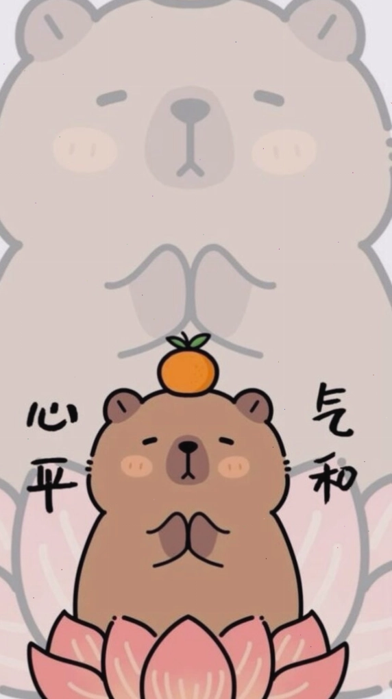 Capybara ngồi thiền, giác ngộ sự vô tri đỉnh cao