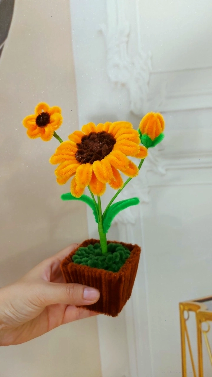 Chậu hoa kẽm nhung đẹp với nhiều loại hoa