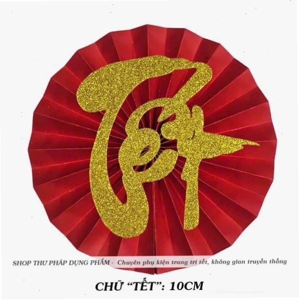 Chữ xốp thư pháp với nội dung chúc Tết
