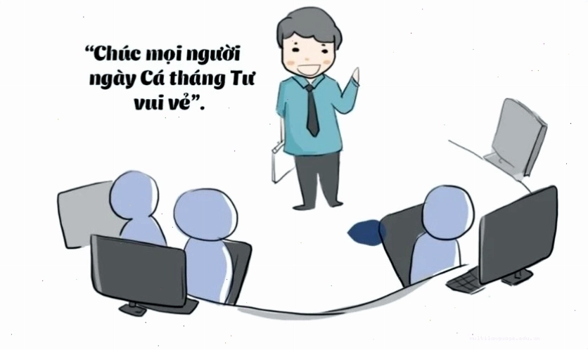 Chúc bạn bè đồng nghiệp ngày 1/4 vui vẻ bằng meme