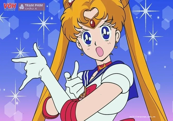 Công chúa Usagi Tsukino trong Thủy Thủ Mặt Trăng