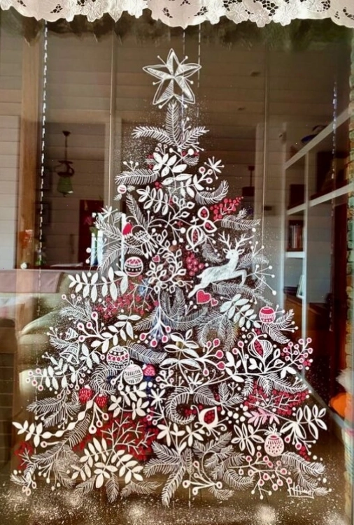 Dịch vụ dán decal trang trí noel TPHCM - Ảnh 2