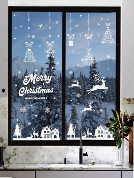 Dịch vụ dán decal trang trí noel TPHCM - Ảnh 8
