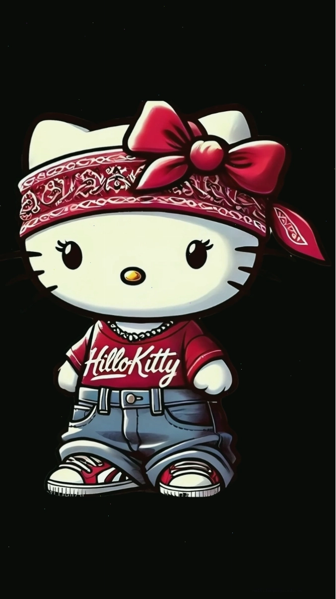 Hello Kitty phiên bản ngầu thể hiện cá tính riêng