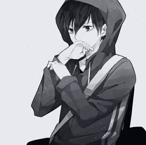 Hình ảnh anime nam cô đơn trên con đường dài