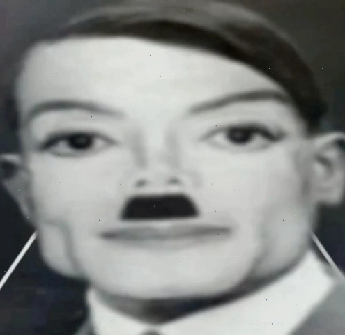 Hình ảnh chế độc đáo của Hitler