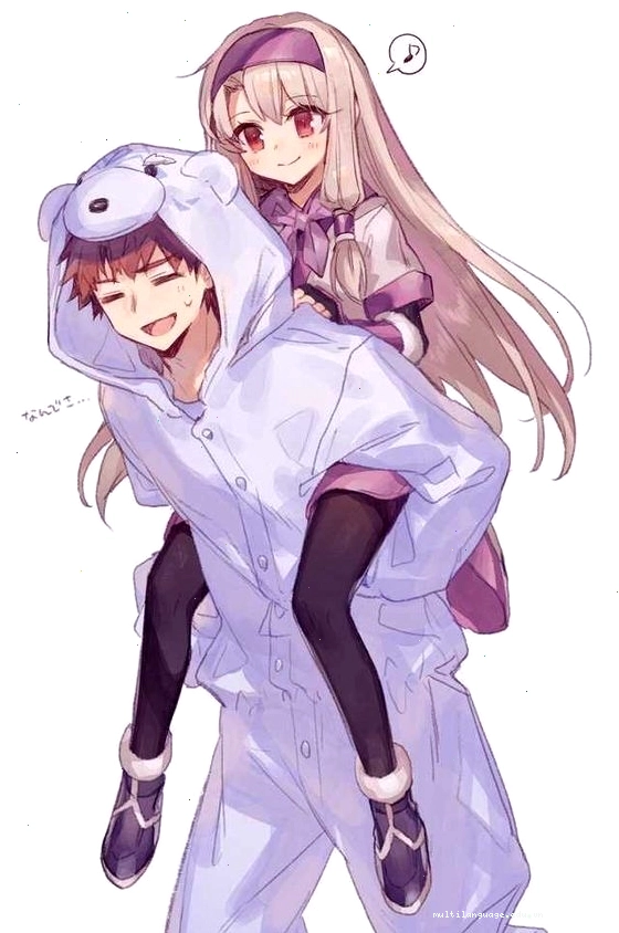 Hình Anime FF cặp đôi cute đáng yêu