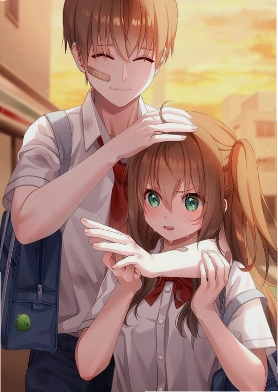 Hình cặp đôi Anime đáng yêu