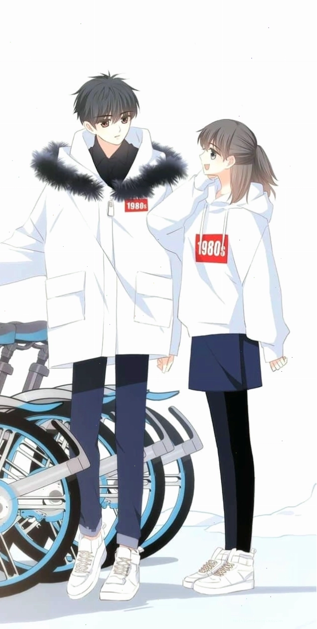 Hình cặp đôi Anime dễ thương