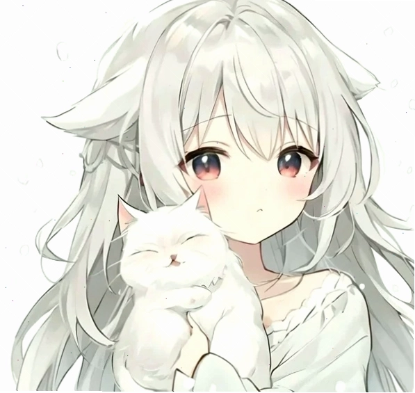 Hình cute chibi với biểu cảm ngạc nhiên