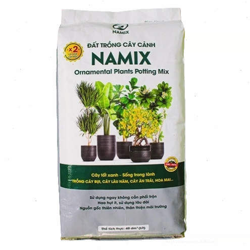 Hỗn hợp đất trồng cây cảnh tơi xốp
