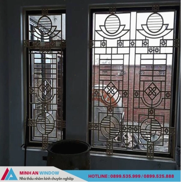 Mẫu sen hoa cửa sổ inox 304 đẹp và phổ biến nhất 2021